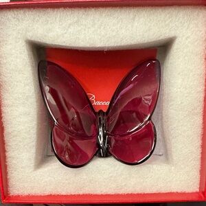 Baccarat Amethyst Butterfly